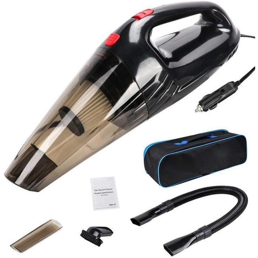 Cet aspirateur a main combine l'entretien des habitacles et la collecte avec sac