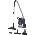 Aspirateur traineau avec un format compact, coloris gris et noir