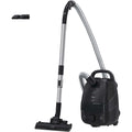 Aspirateur de sol sur roues integrant la collecte avec sac et un format compact