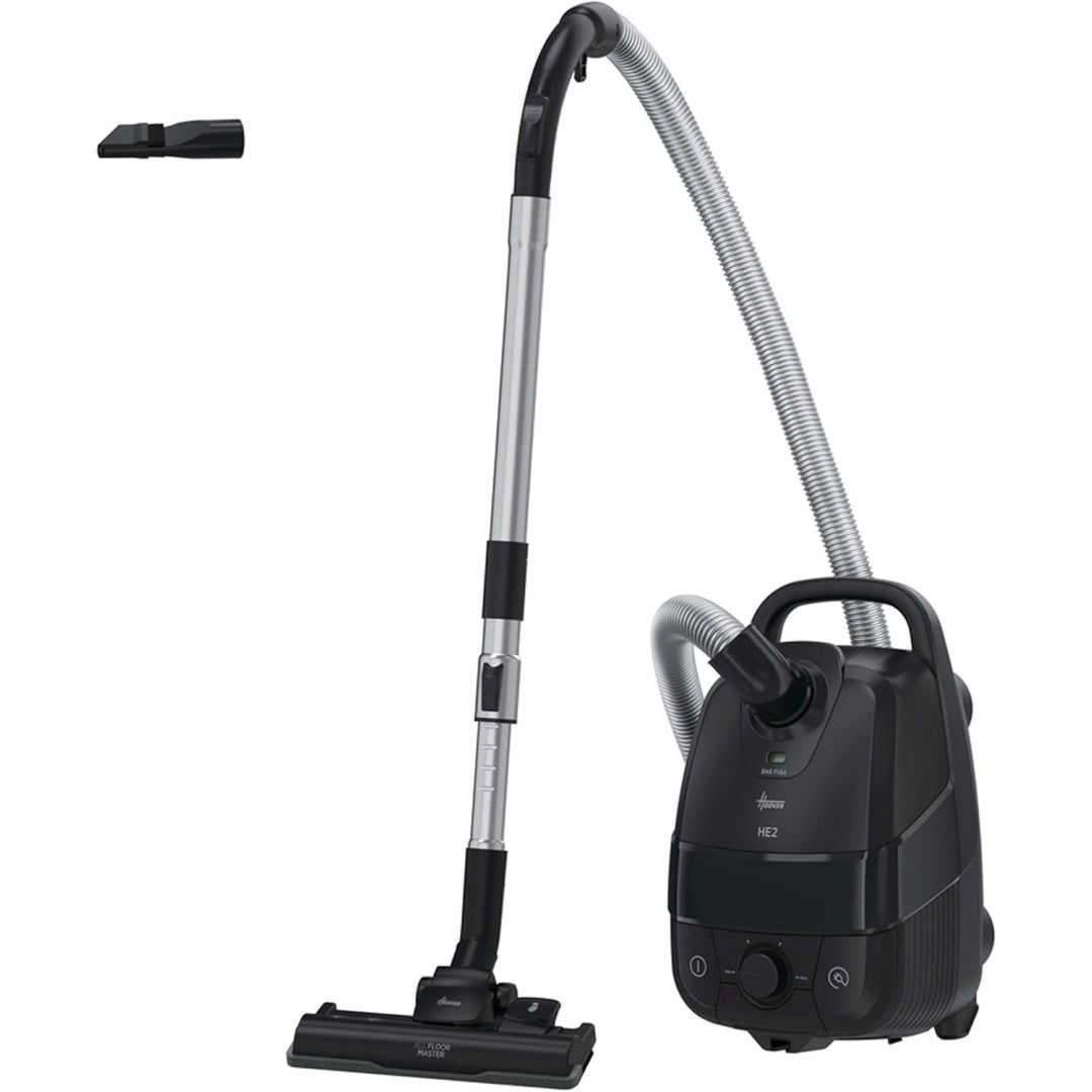Aspirateur de sol sur roues integrant la collecte avec sac et un format compact