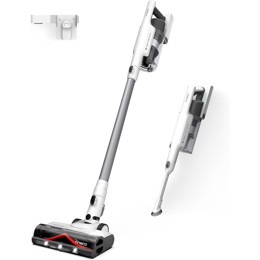 Aspirateur au format balai alliant une utilisation sans fil et la collecte des poils